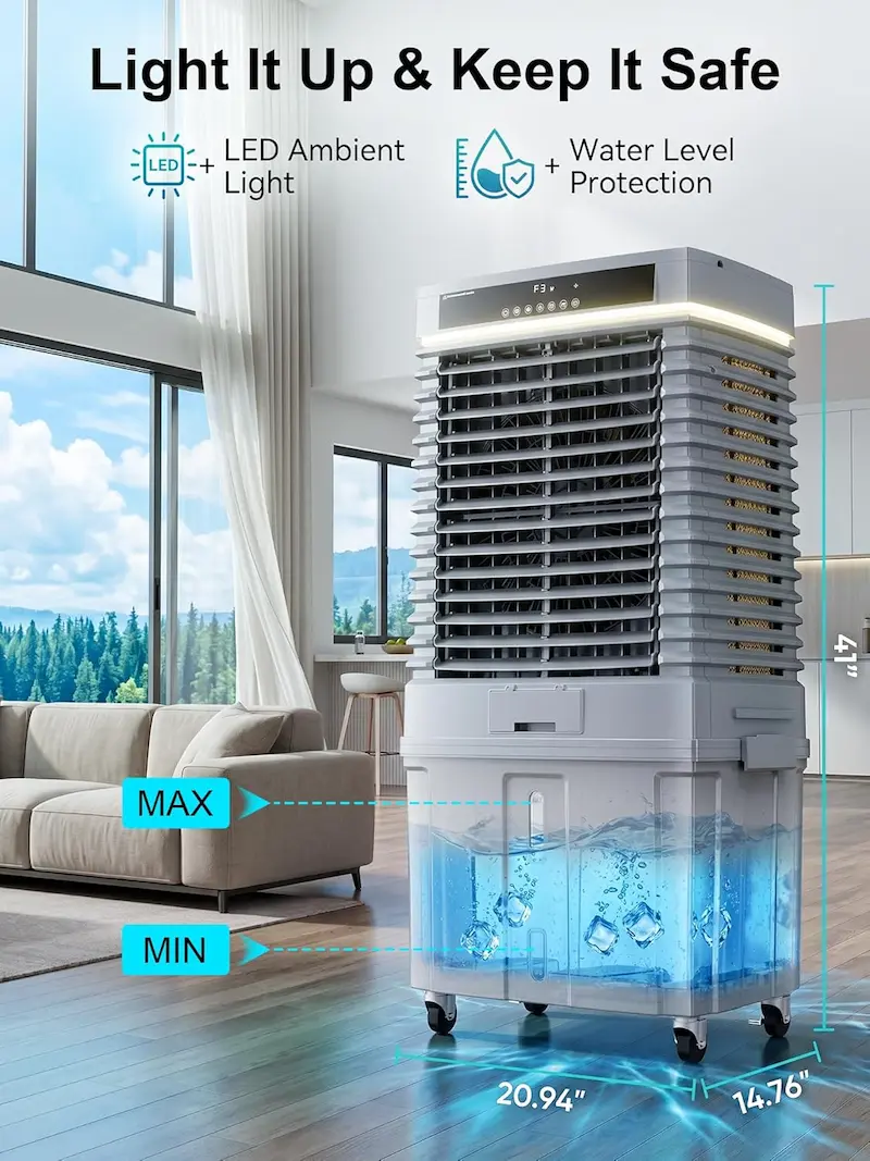 Uthfy 4000 CFM Swamp Cooler Review